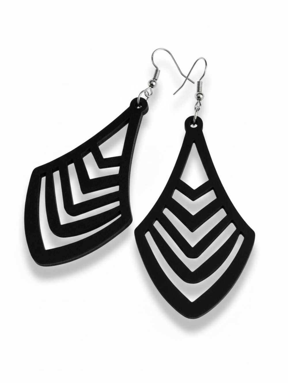 Emperial ▪︎ Wood Enriched Laser Cut Earringz